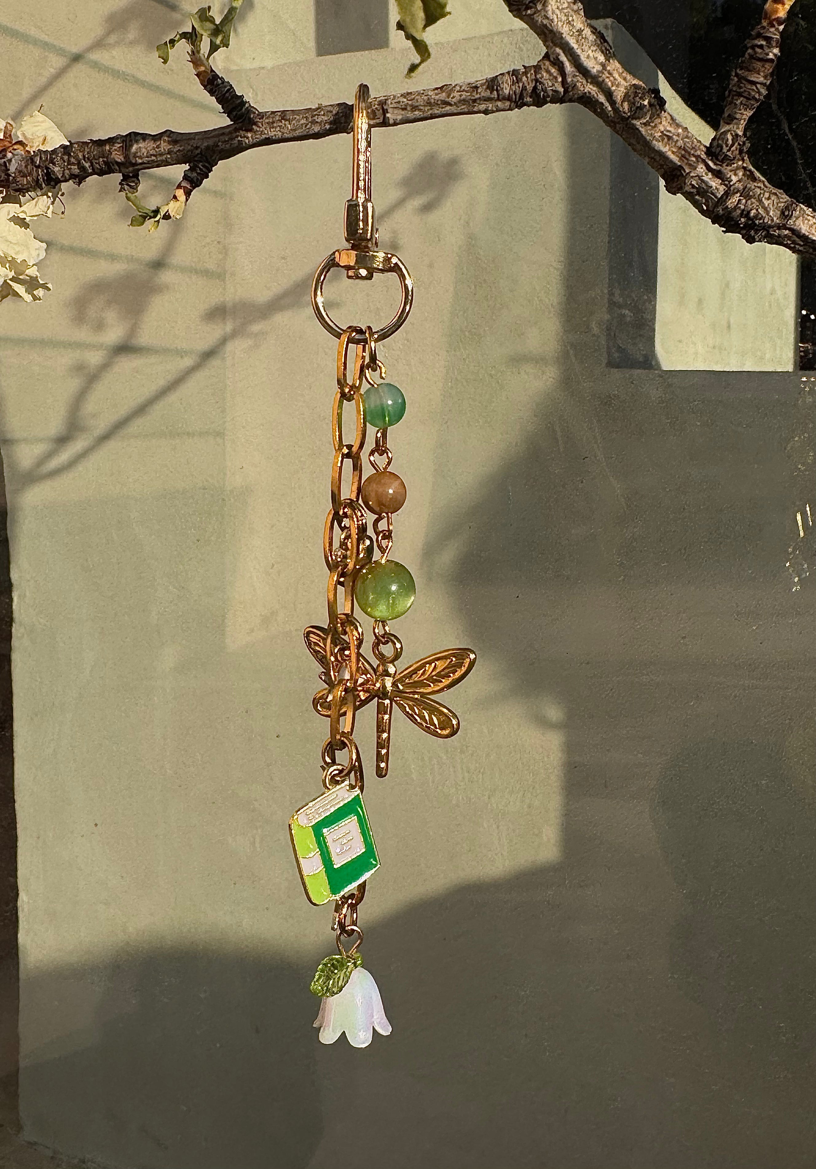 Porte-clé jardin d'été